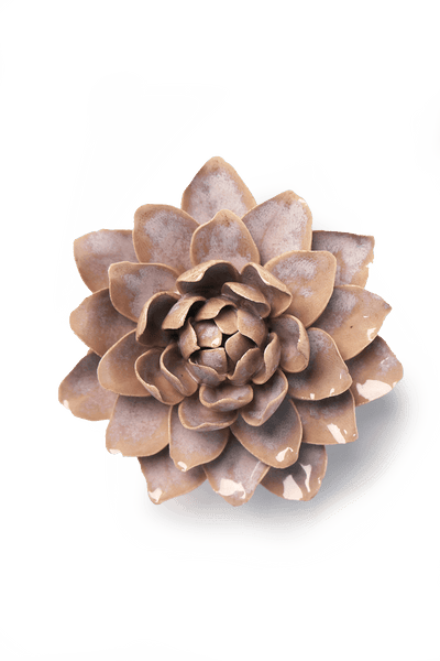 July Birth Flower - Waterlily - Chive Ceramics Studio - Ceramic Flowers - Chive Ceramics Studio