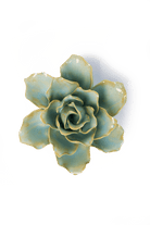 France Robin's Egg Blue Stargazer Lily - Chive Ceramics Studio - Ceramic Flowers - Chive Ceramics Studio