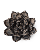 JA08 Latte Lola Echeveria - Chive Ceramics Studio - Ceramic Flowers - Chive Ceramics Studio