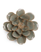 JA13 Moss Grey Oxeye Daisy - Chive Ceramics Studio - Ceramic Flowers - Chive Ceramics Studio