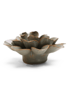 JA13 Moss Grey Oxeye Daisy - Chive Ceramics Studio - Ceramic Flowers - Chive Ceramics Studio