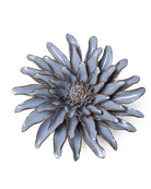 JA14 Blue Grey Gerbera Daisy - Chive Ceramics Studio - Ceramic Flowers - Chive Ceramics Studio