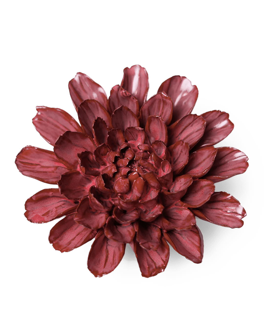 JA17 Blush Pink Star Dahlia - Chive Ceramics Studio - Ceramic Flowers - Chive Ceramics Studio