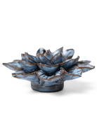 JA23 Seasonal Blue Frikartii Aster - Chive Ceramics Studio - Ceramic Flowers - Chive Ceramics Studio