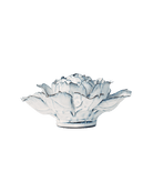 Blue White Camellia - Chive Ceramics Studio - Ceramic Flowers - Chive Ceramics Studio