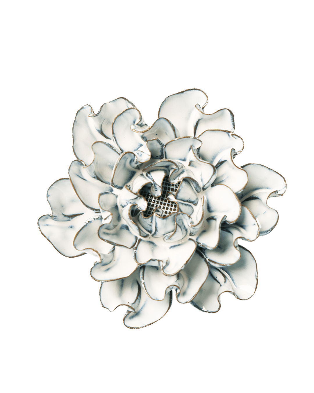 Blue White Hawthorn - Chive Ceramics Studio - Ceramic Flowers - Chive Ceramics Studio